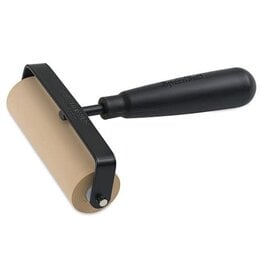 SPEEDBALL ART PRODUCTS 4-Inch Soft Rubber Brayer - Black Handle