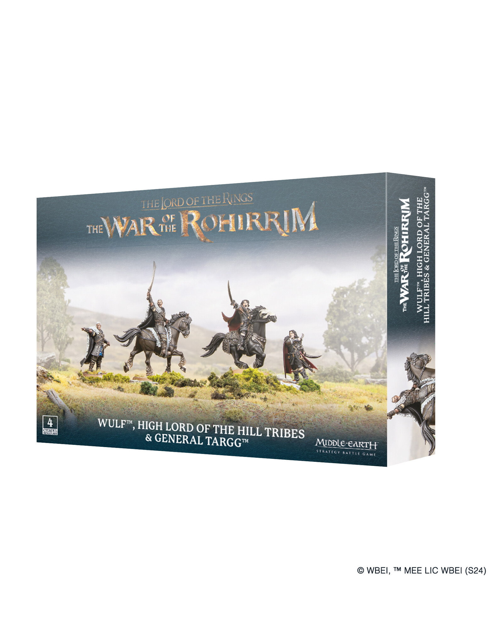 Games Workshop The Lord of the Rings The War of the Rohirrim  Wulf, High Lord of the Hill Tribes & General Targg