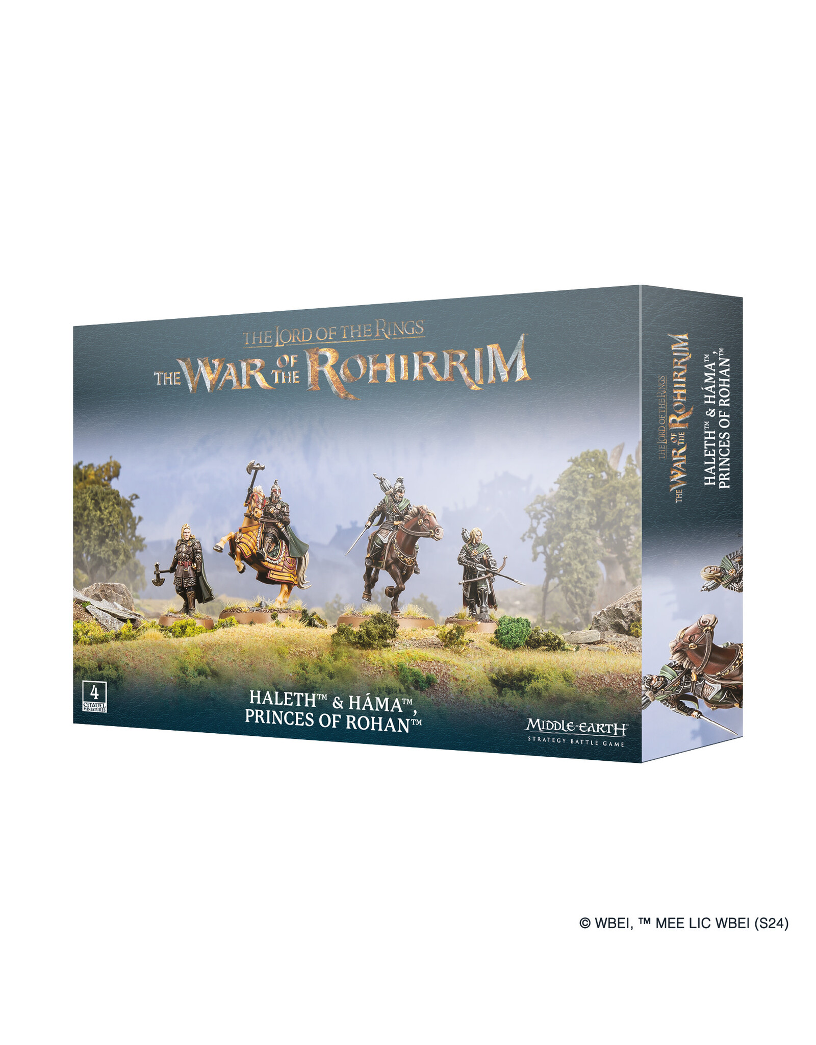Games Workshop Lord of the Rings The War of The Rohirrim Haleth & Háma, Princes of Rohan