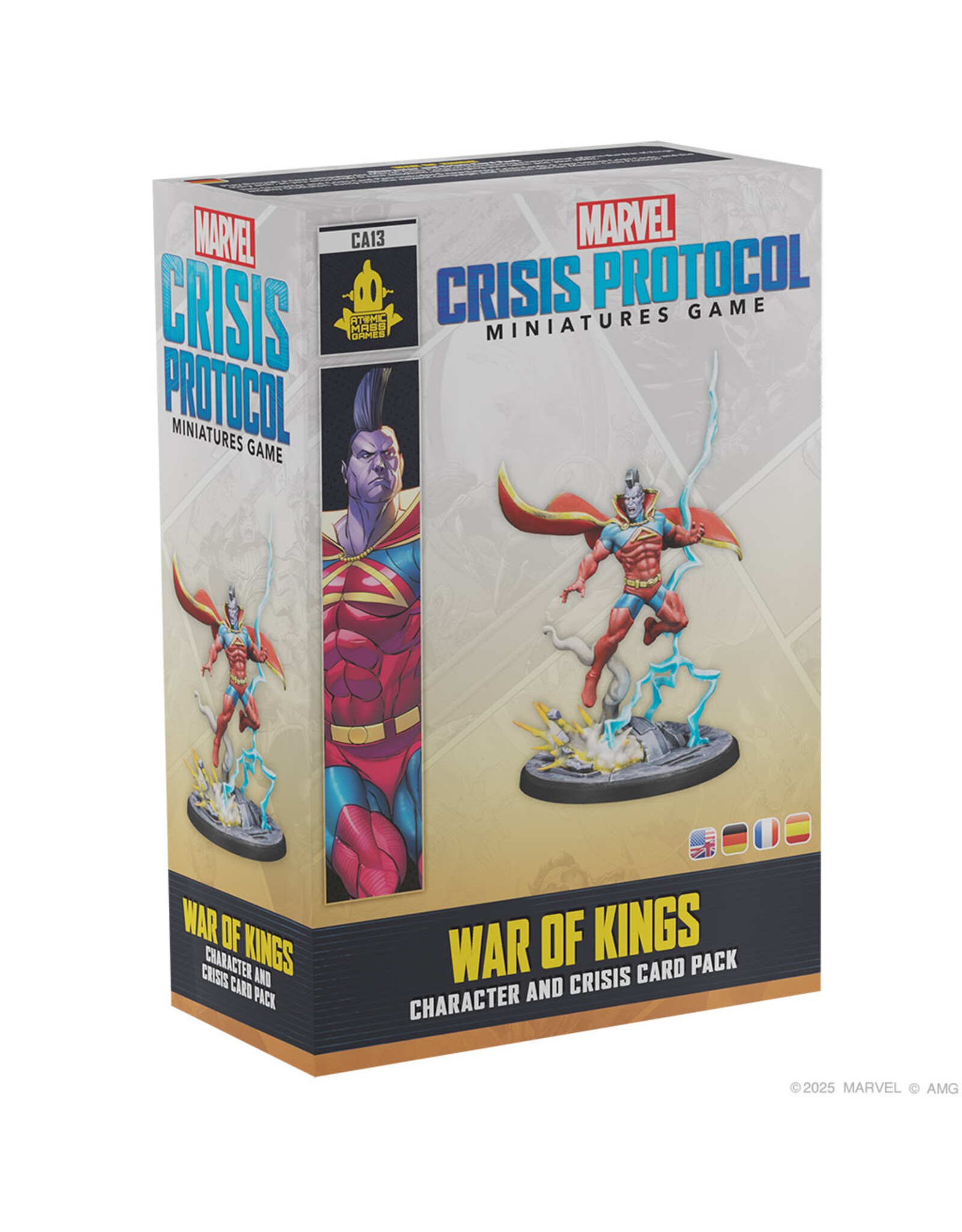 Marvel Crisis Protocol Marvel Crisis Protocol War of Kings Character and Crisis Card Pack