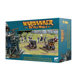 Games Workshop Empire of Man Helblaster Volley Gun & Helstorm Rocket Battery
