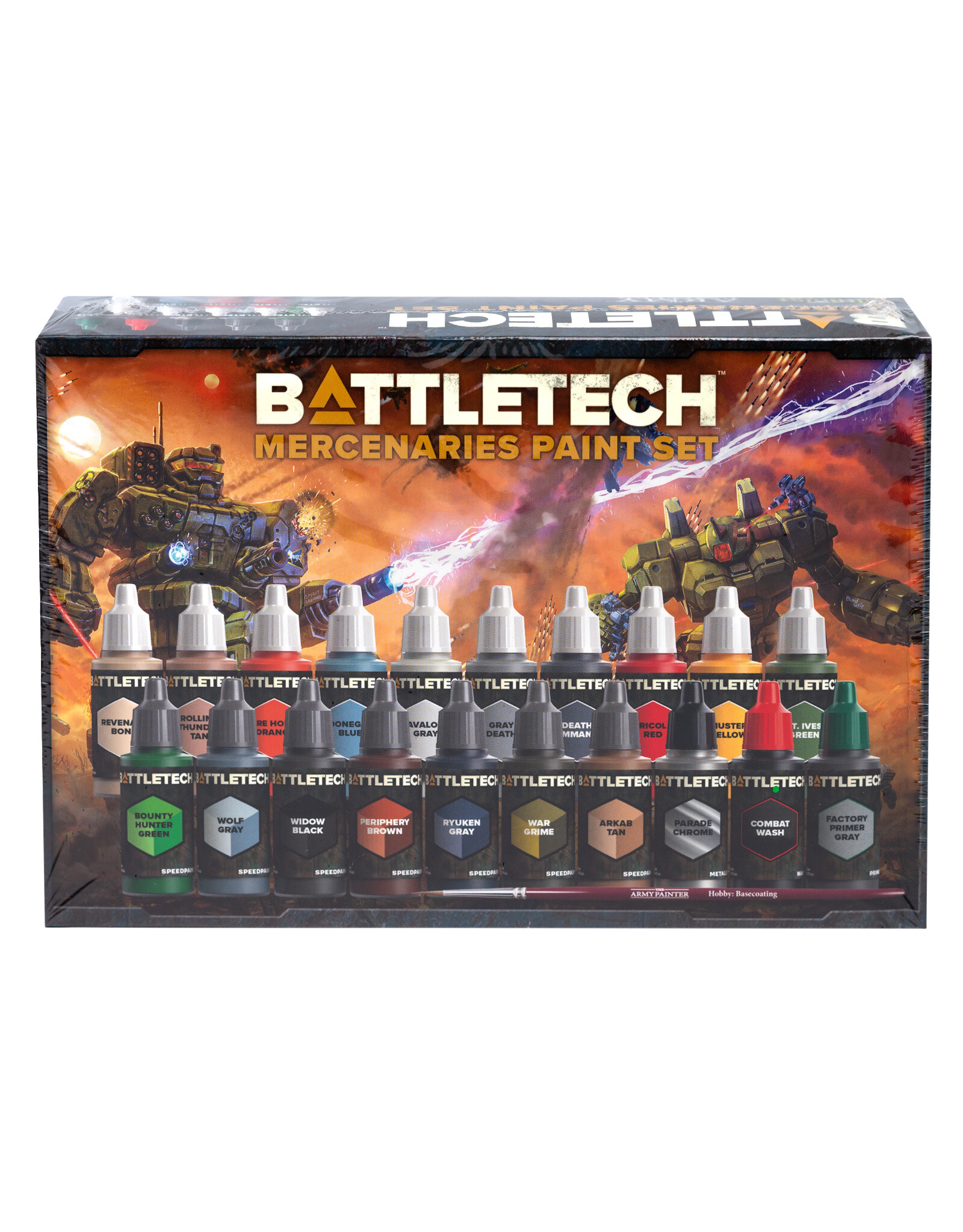 Battletech Battletech Mercenaries Paint Set (The Army Painter)
