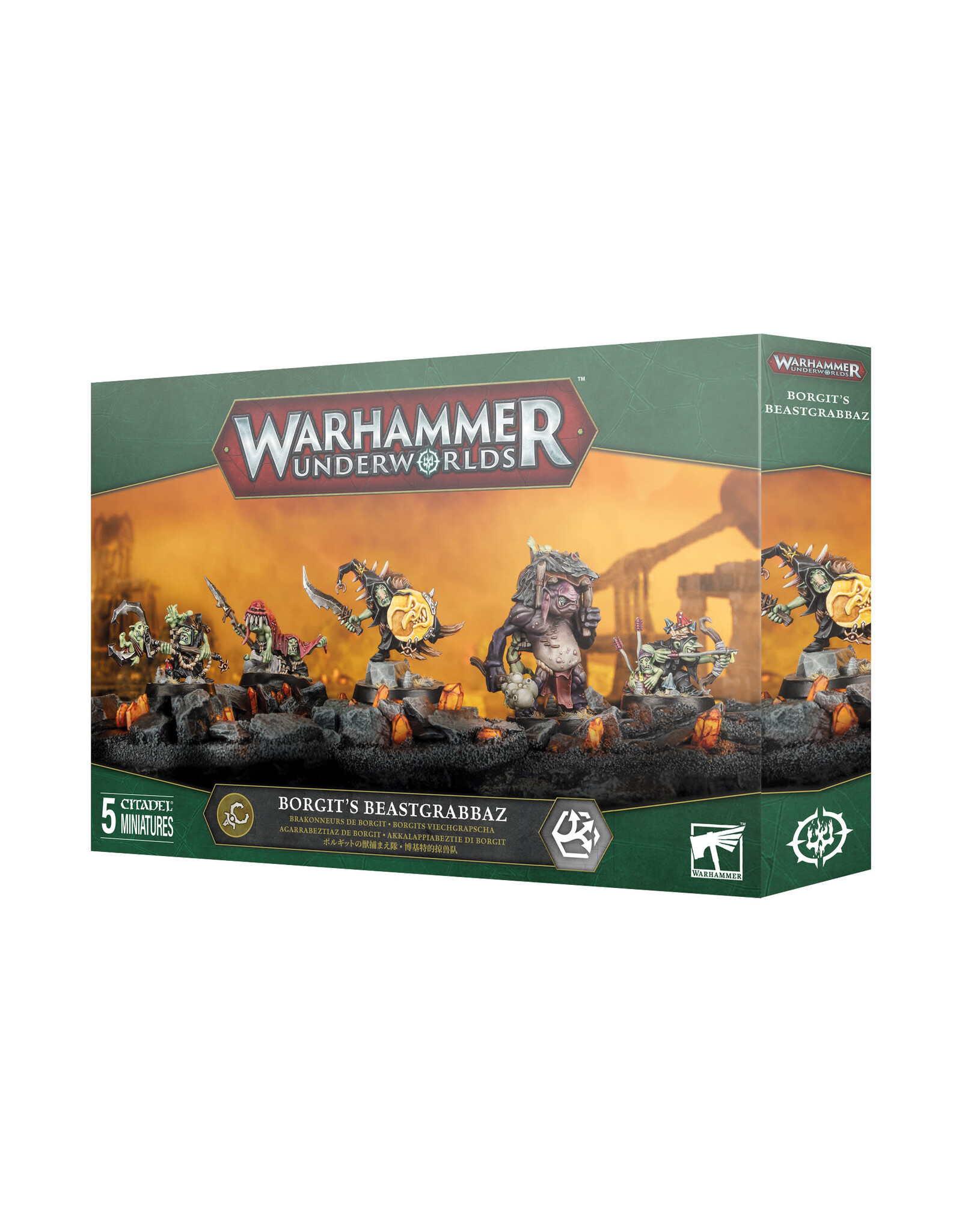 Games Workshop Warhammer Underworlds Borgit's Beastgrabbaz