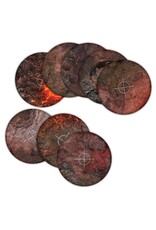 Mantic Games Mantic Games Neoprene Objective Templates ‘Hellscape’ 40mm + 6″ diameter
