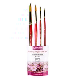 W.A. Portman Princeton Heritage 4-Piece Brush Set
