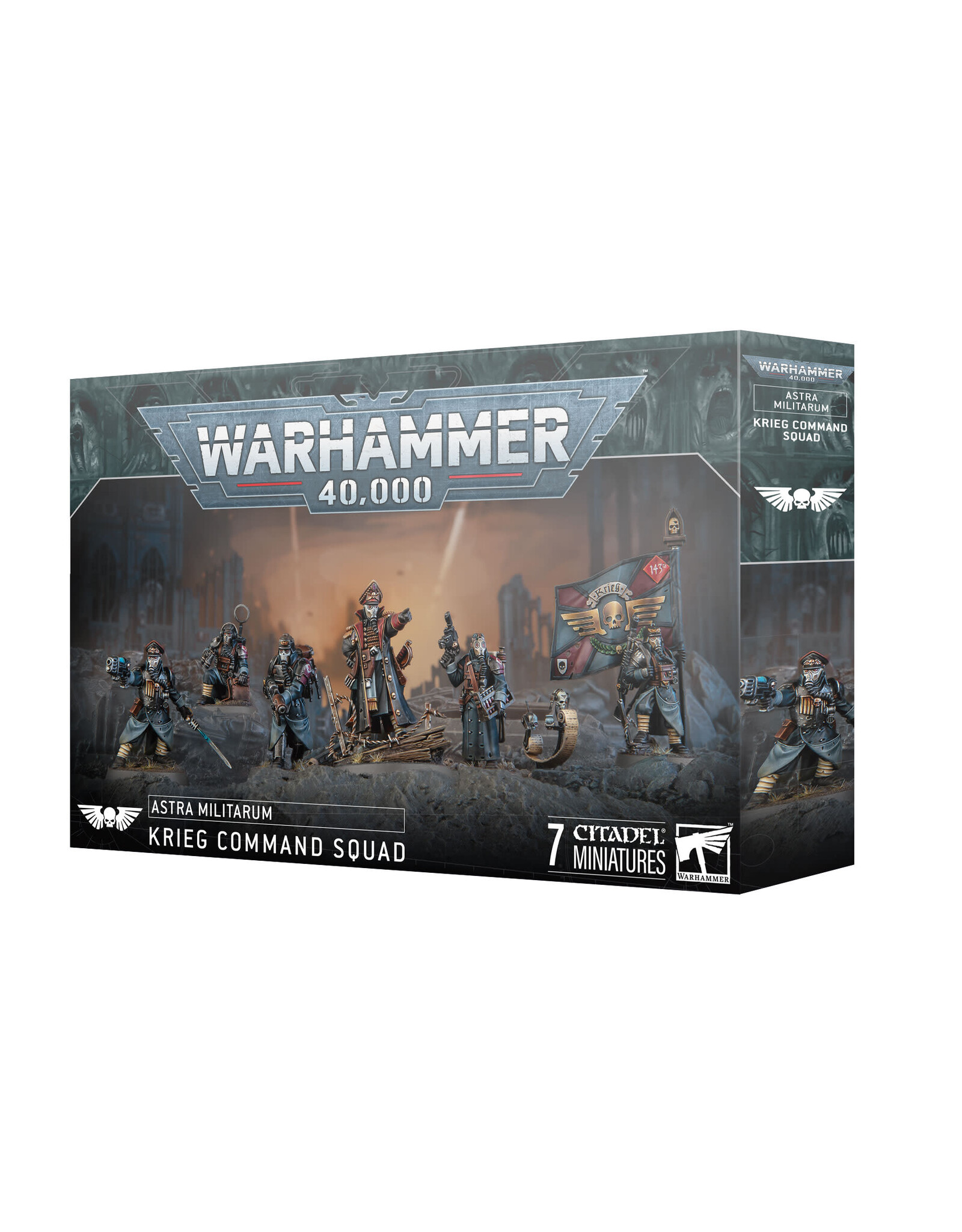 Games Workshop Astra Militarum Krieg Command Squad