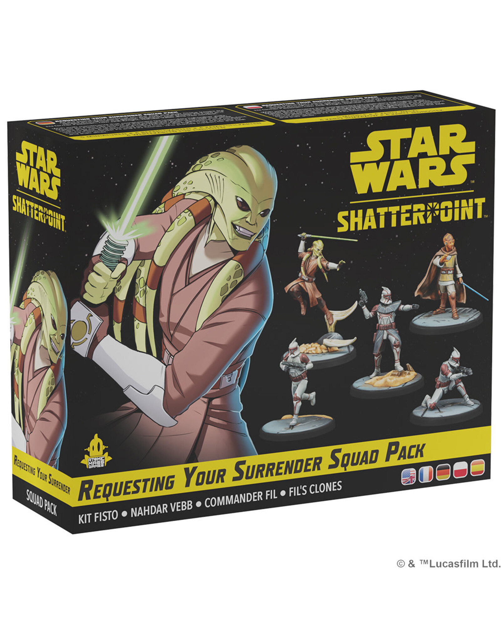 Star Wars Shatterpoint Star Wars Shatterpoint Requesting Your Surrender Squad Pack