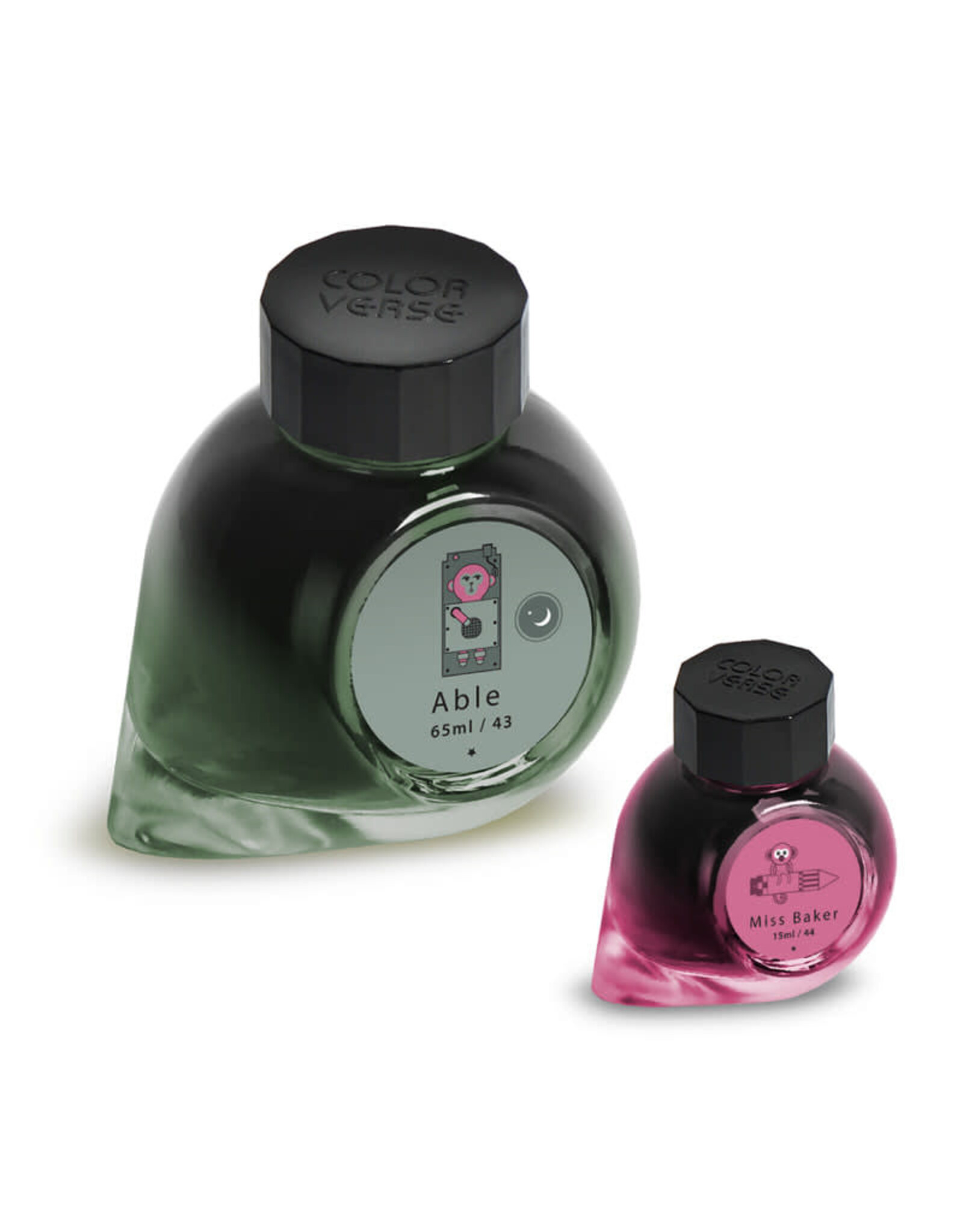 CLEARANCE Colorverse  Ink, Able 65ml & Miss Baker 15ml
