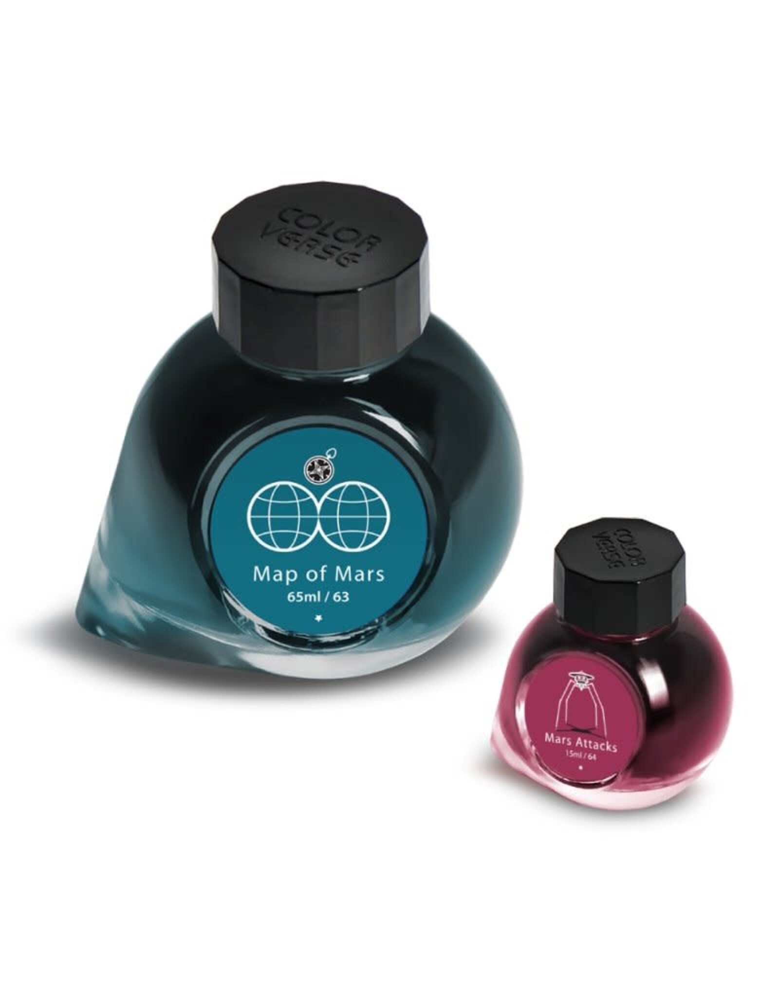 Colorverse Colorverse  Ink, Map of Mars 65ml & Mars Attacks 15ml