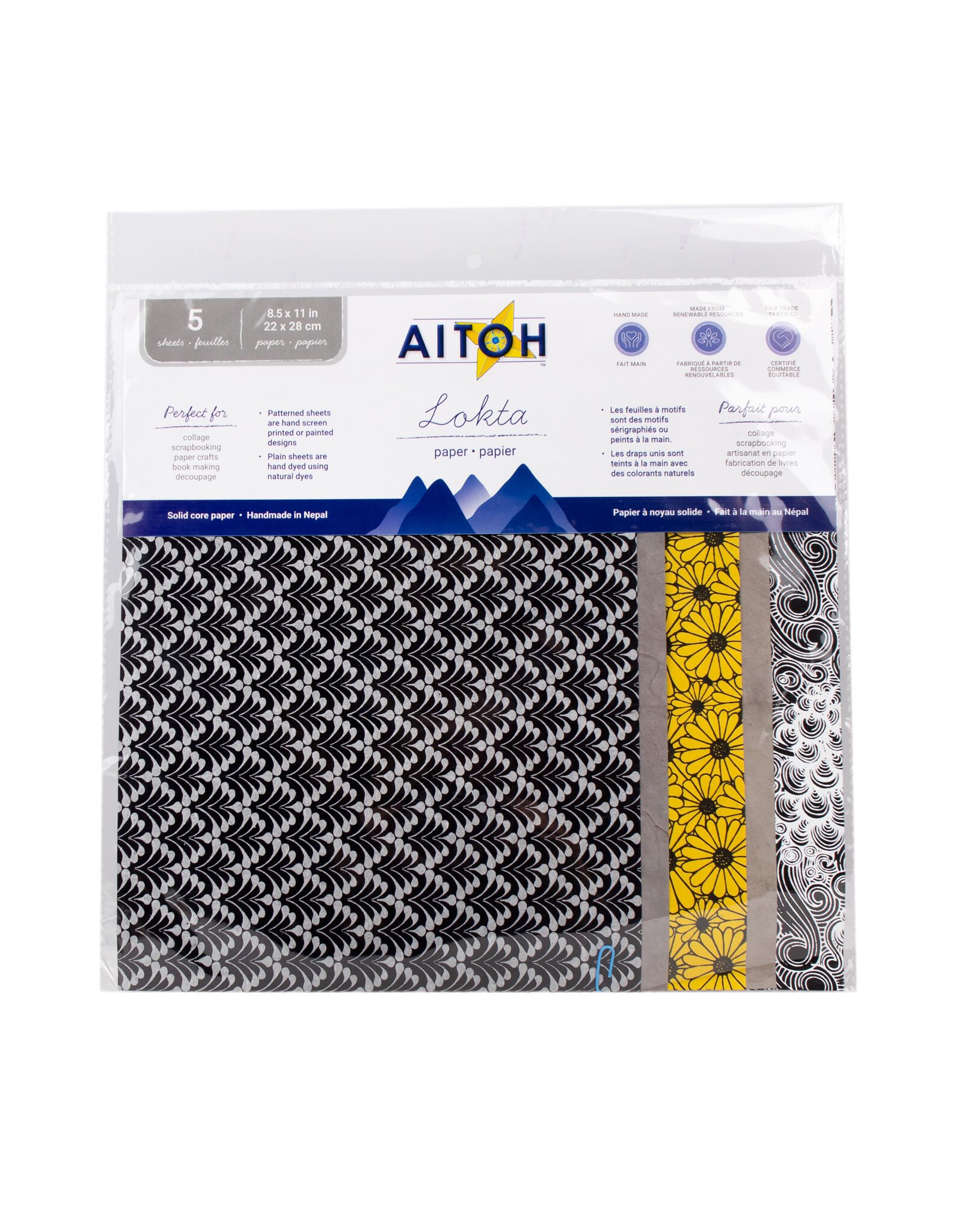 AITOH Aitoh Paper Pack, Baroque 8.5" x 11"