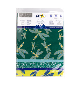 AITOH Aitoh Paper Pack, Dragonflies 12" x 12"