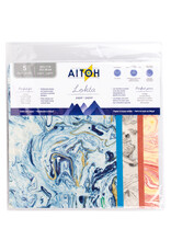 AITOH Aitoh Paper Pack, Marble 8.5" x 11"