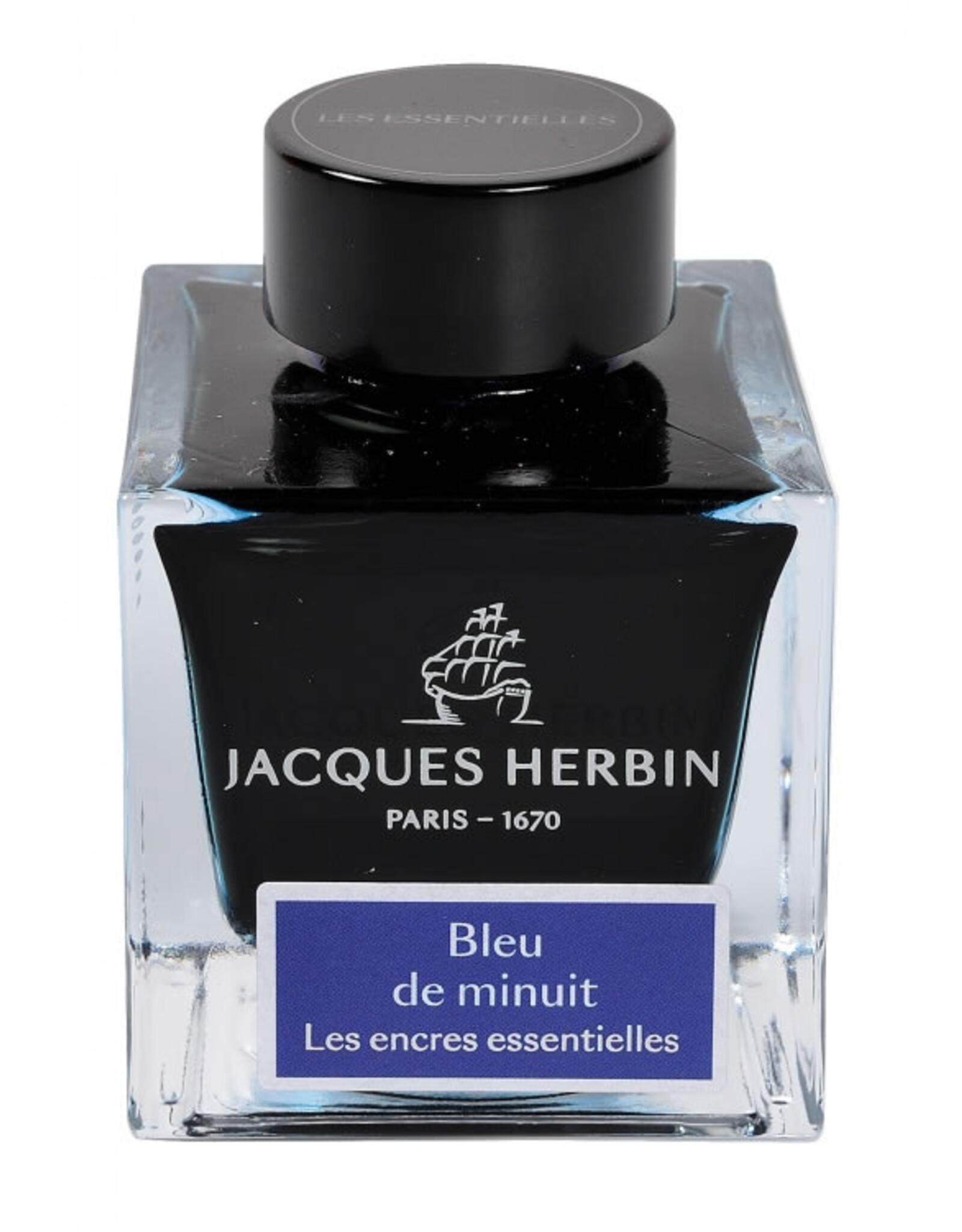 Herbin Herbin The Essentials Inks 50ml Bottle, Bleu de minuit