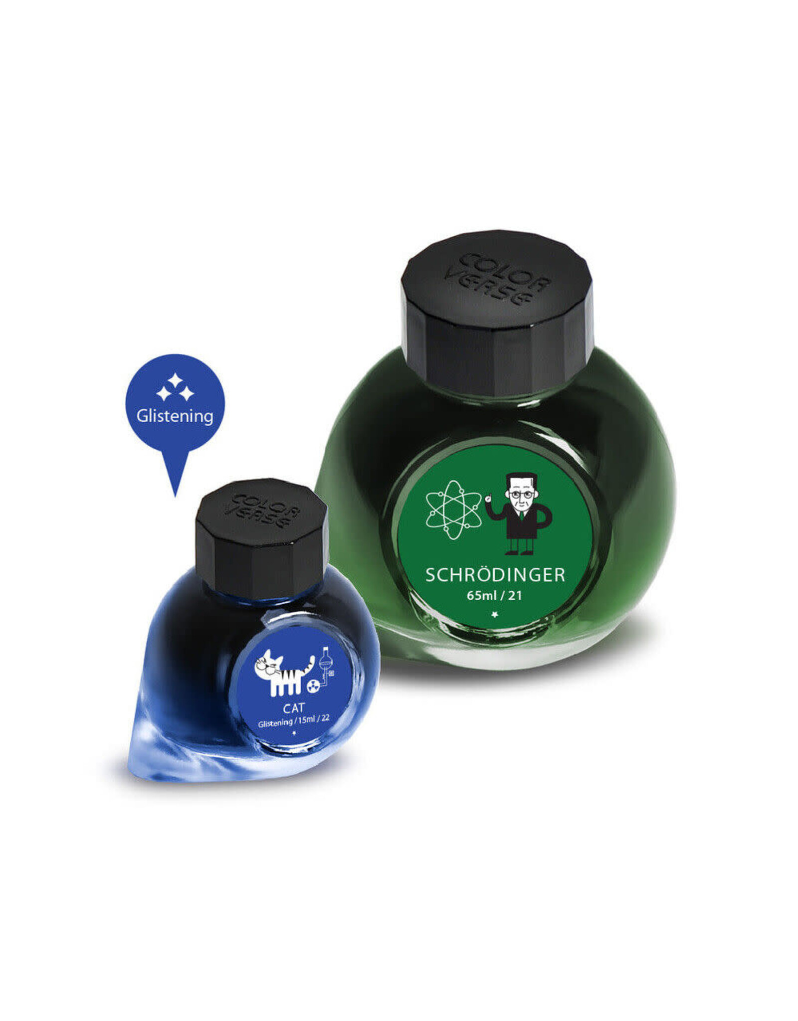 Colorverse Colorverse No.21/22 SCHRÖDINGER & CAT Ink 65ml & 15ml Ink Combo