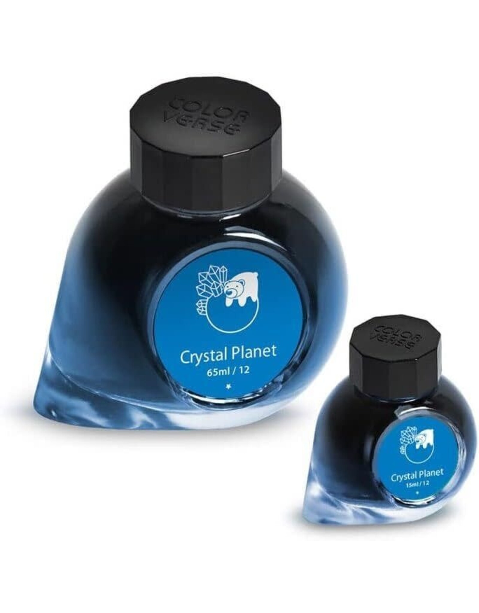 Colorverse No.12 Crystal Planeet Ink 65ml & 15ml Ink Combo