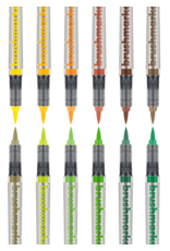 Karin Brushmarker PRO, Sun and Tree Set of 12