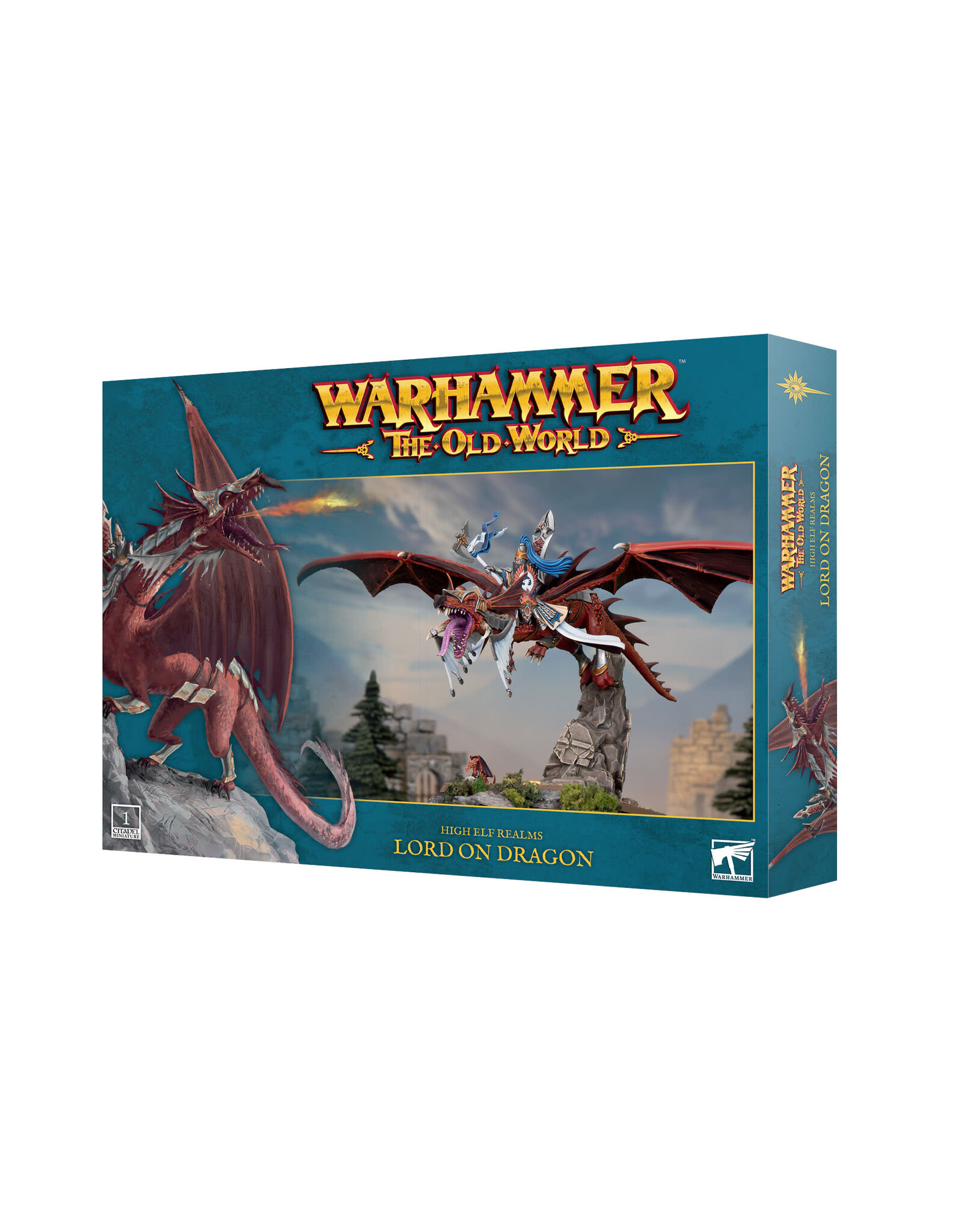 Games Workshop High Elf Realms Lord On Dragon