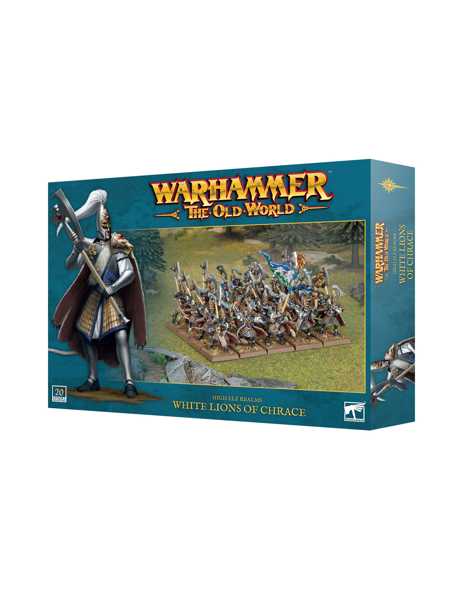 Games Workshop High Elf Realms White Lions Of Chrace