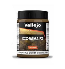 Vallejo Vallejo Diorama FX Thick Mud European Mud 200ml
