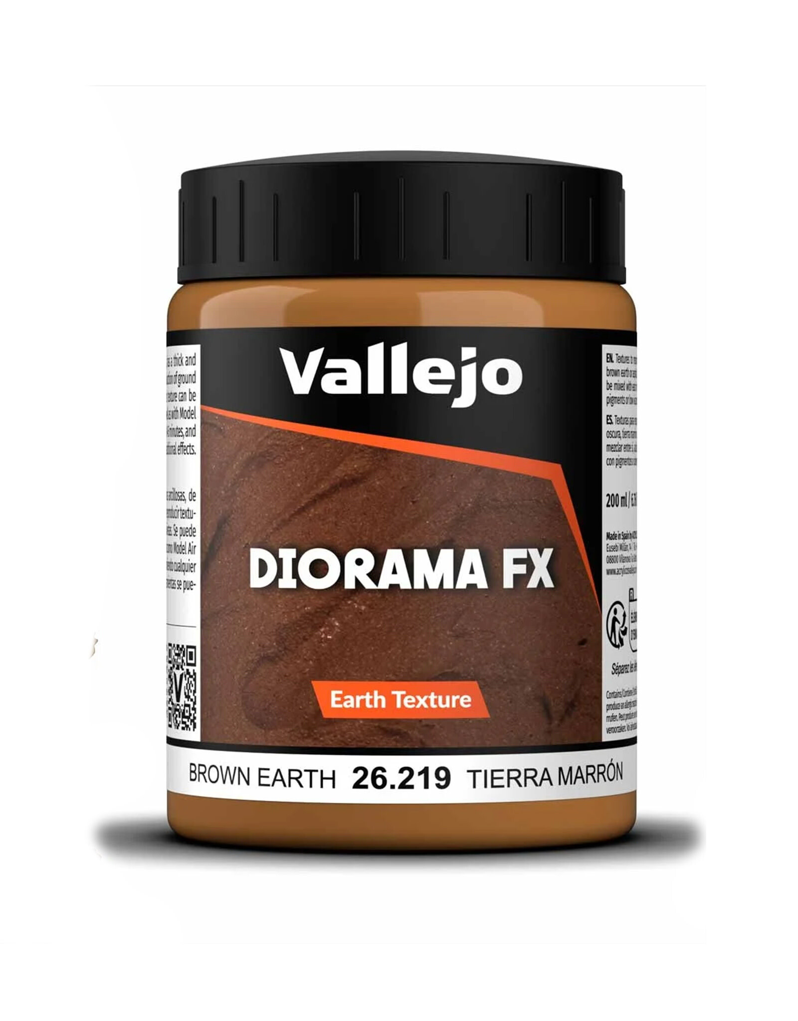 Vallejo Vallejo Diorama FX Earth Textures Brown Earth 200ml
