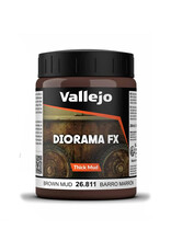 Vallejo Vallejo Diorama FX Thick Mud Brown Mud 200ml