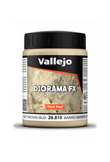 Vallejo Vallejo Diorama FX Thick Mud Light Brown Mud 200ml