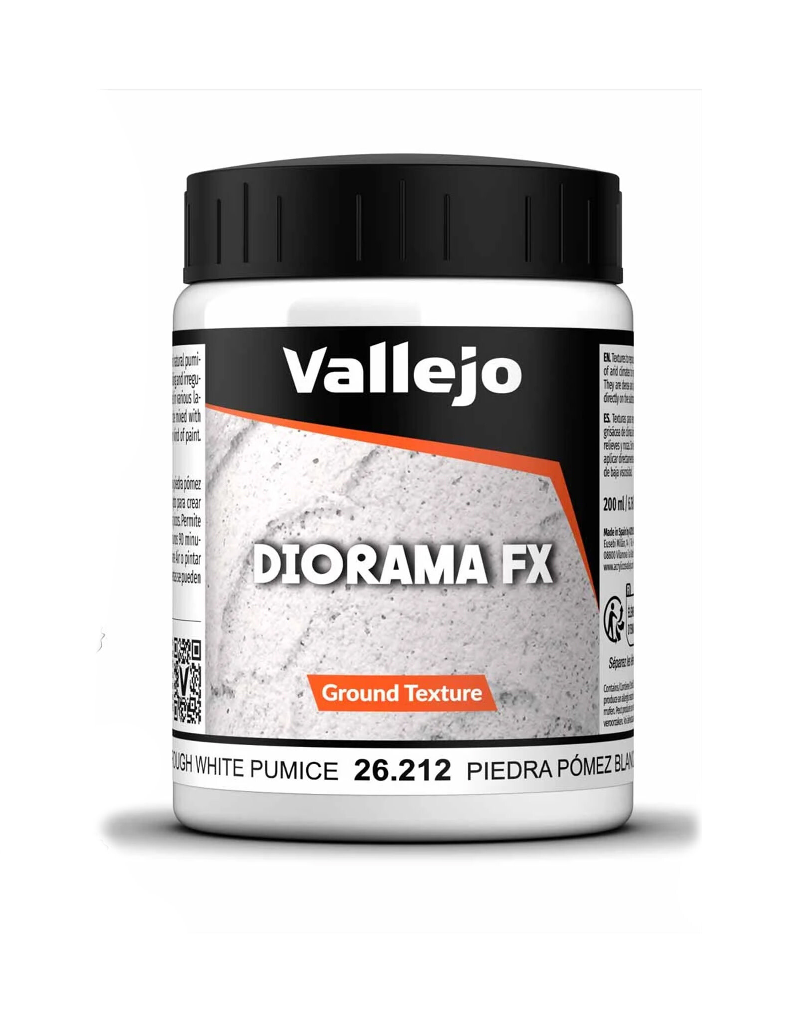 Vallejo Vallejo Diorama FX Ground Texture Rough White Pumice  200ml