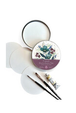 Hahnemuhle Round Watercolour Paper, Expression 300gsm, 100% cotton, CP, 13cm diameter, 30 sheets