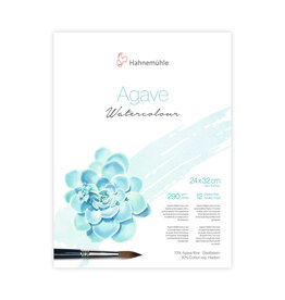 Hahnemuhle Hahnemuhle Agave Watercolour Paper Cold Press, 12 Sheets 9.45” X 12.60"
