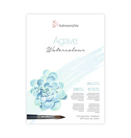 Hahnemuhle Hahnemuhle Agave Watercolour Paper Cold Press, 12 Sheets 8.27 x 11.69"