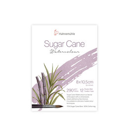 Hahnemuhle Hahnemuhle Sugar Cane Watercolor Pad Cold press, 12 Sheets 3.15” X 4.13”