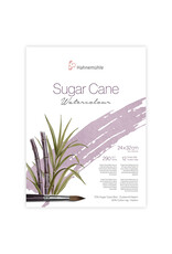 Hahnemuhle Hahnemuhle Sugar Cane Watercolor Block Cold press, 12 Sheets 9.45” X 12.6”