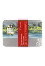 Hahnemuhle Hahnemuhle Watercolor Postcards in Metal Box, Rough 30 Sheets 4” x 6”