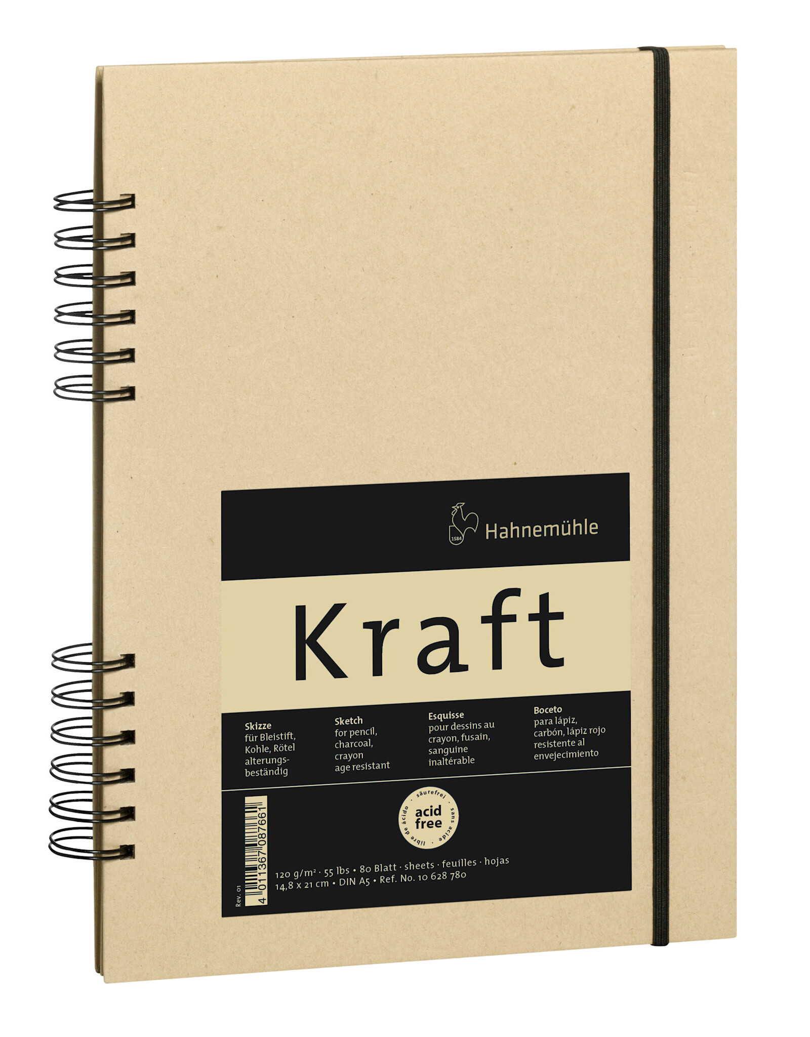 Hahnemuhle Hahnemuhle Kraft Paper Sketchbook A5 (5.83” X 8.27”)