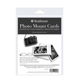 Strathmore Strathmore Photo Mount Cards, Decorative Embossed, Set of 6