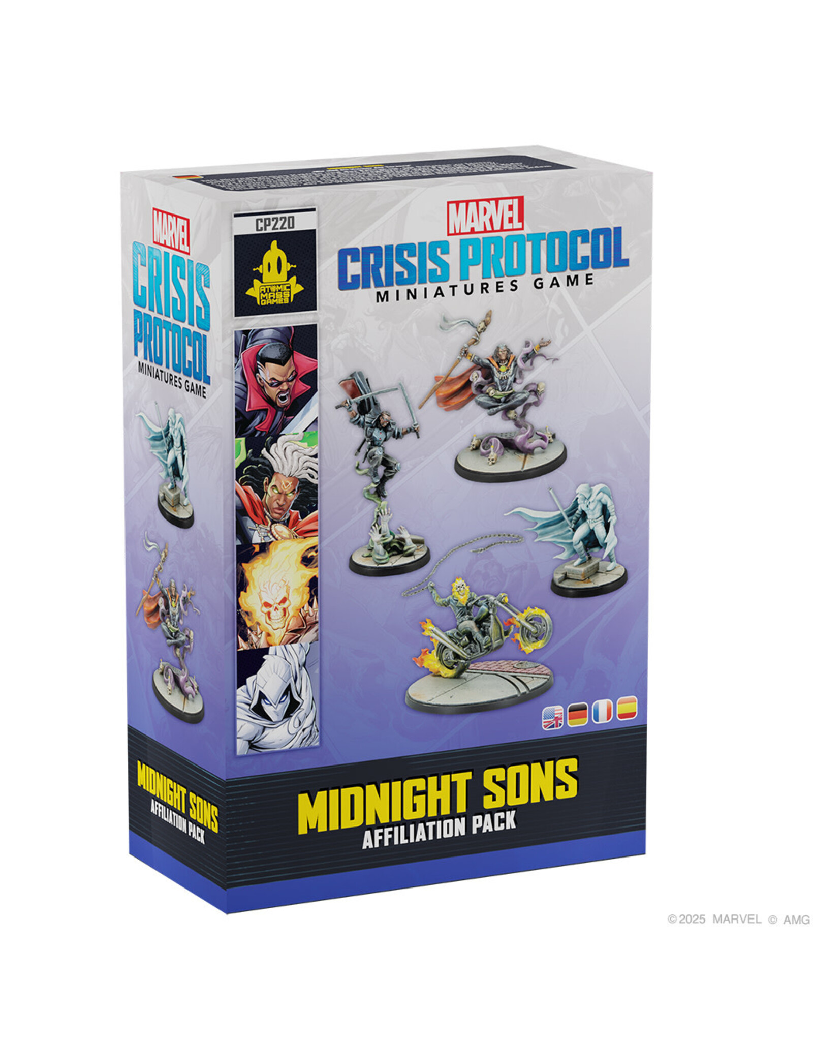 Marvel Crisis Protocol Marvel Crisis Protocol Midnight Sons Affiliation Pack