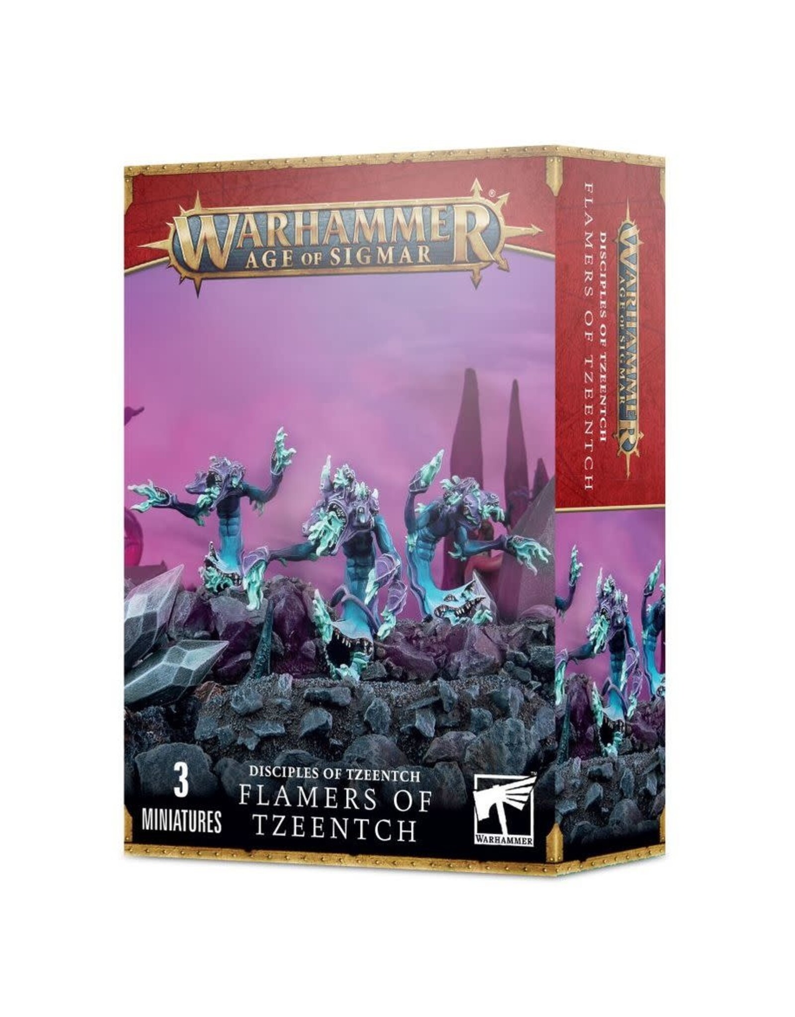 Games Workshop Discples of Tzeentch / Chaos Daeomns / Thousand Sons Flamers of Tzeentch