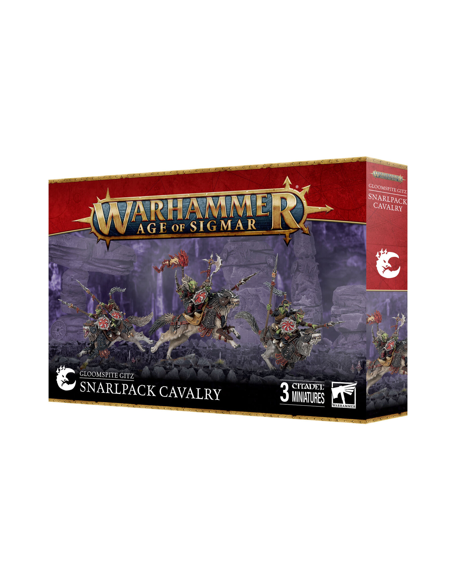 Games Workshop Gloosmpite Gitz Snarlpack Cavalry