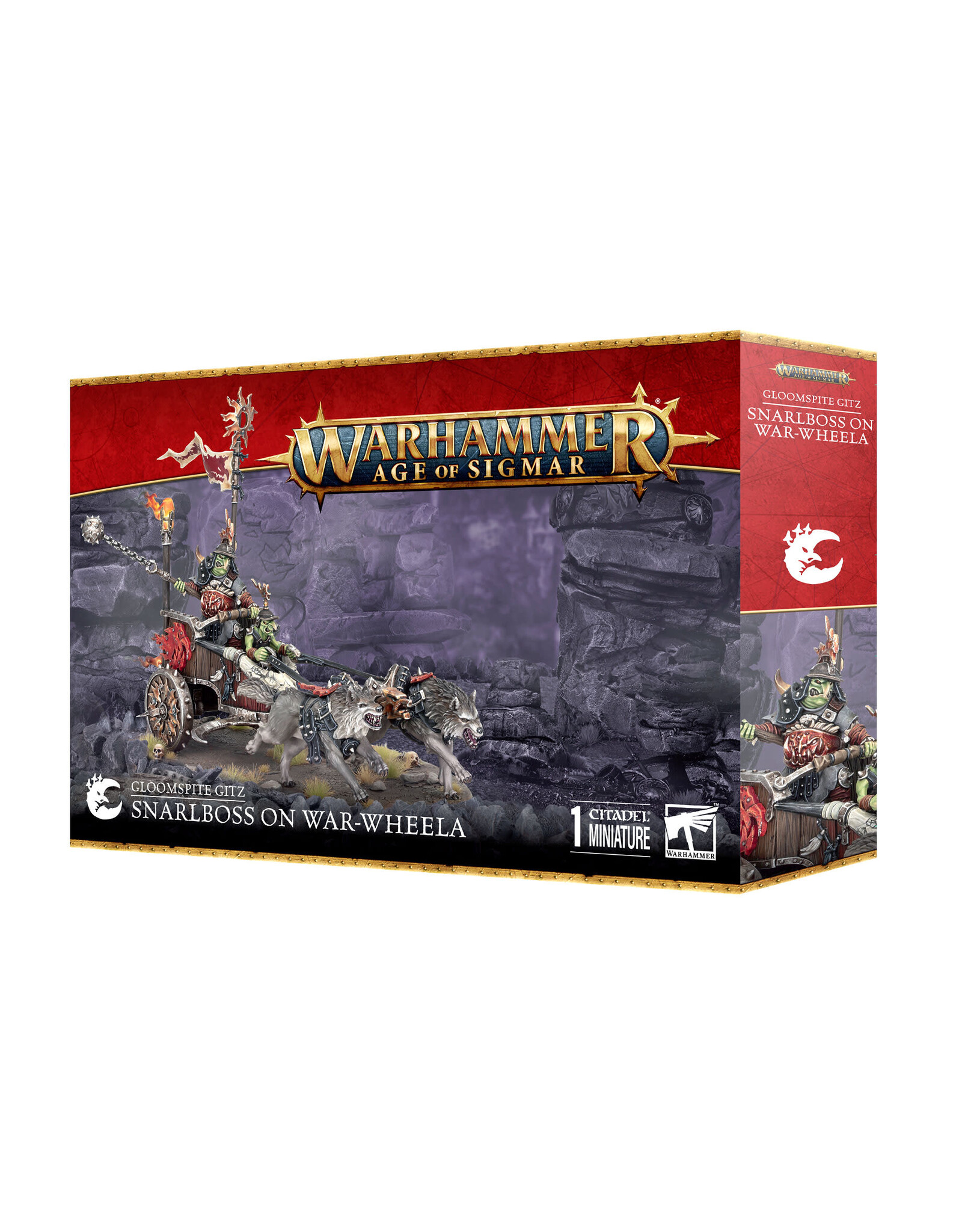 Games Workshop Gloomspite Gitz Snarlboss On War-Wheela