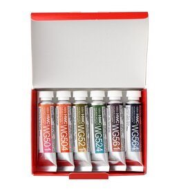 HOLBEIN Holbein Granulating Watercolor Bird Set of 6 - 5ml