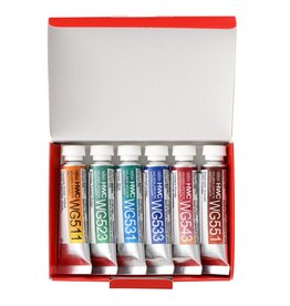 HOLBEIN Holbein Granulating Watercolor Landscape Set of 6 - 5ml