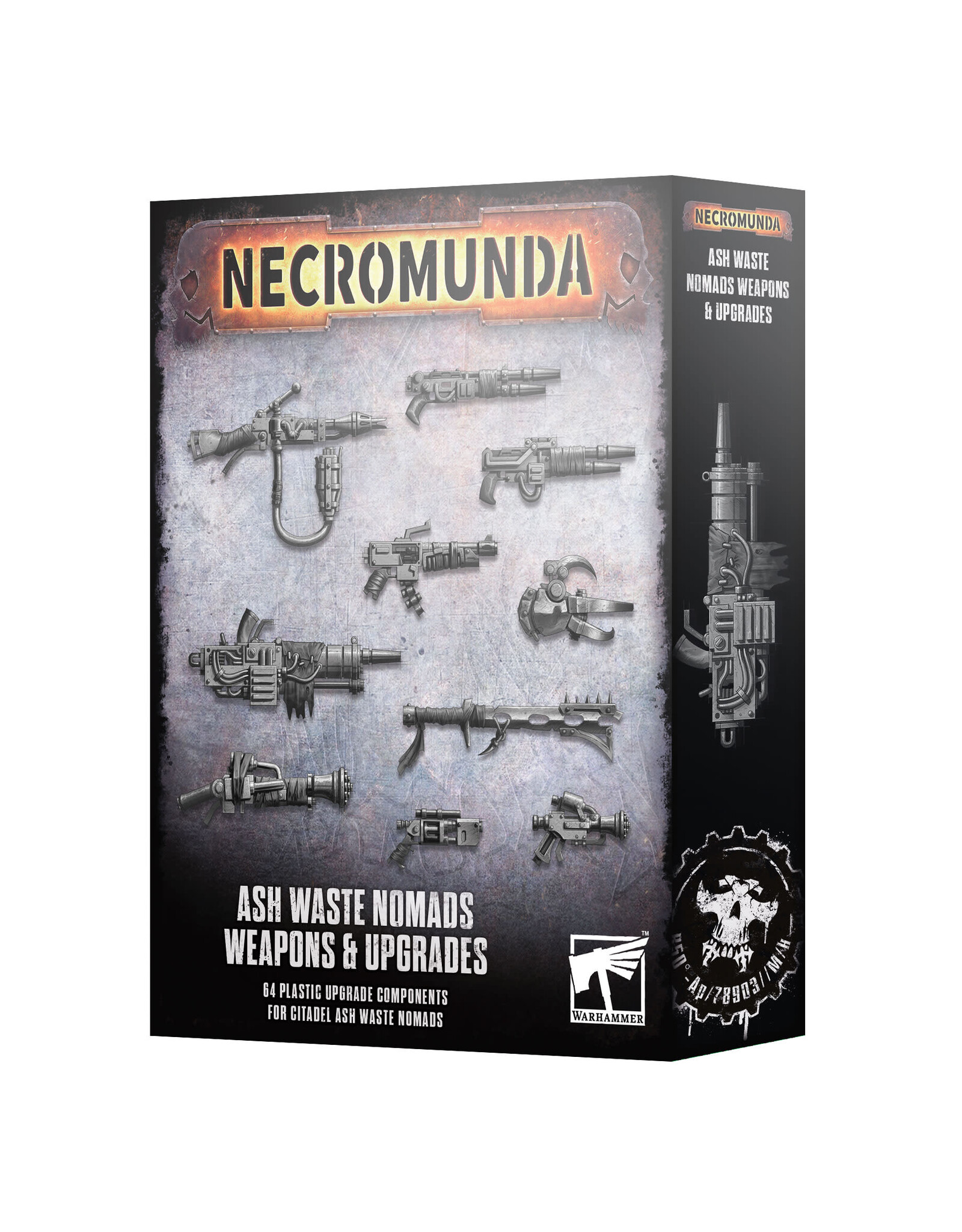 Games Workshop Necromunda Ash Waste Nomads Weapons & Upgrades
