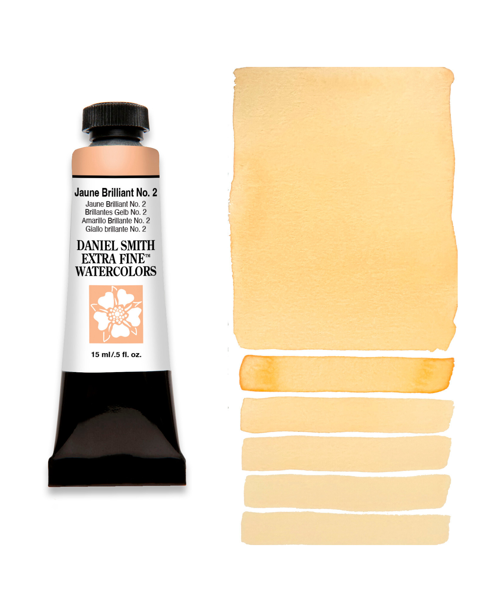 DANIEL SMITH Daniel Smith Extra Fine Watercolors, Jaune Brilliant No. 2 15ml