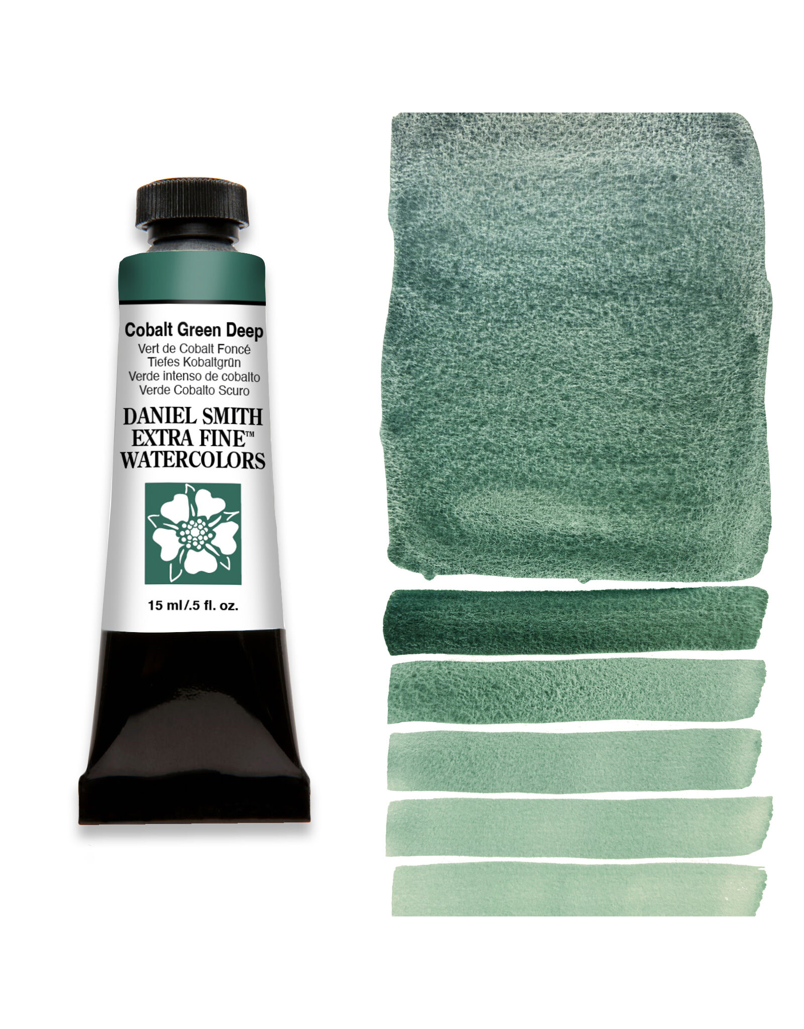 DANIEL SMITH Daniel Smith Extra Fine Watercolors, Cobalt Green Deep 15ml