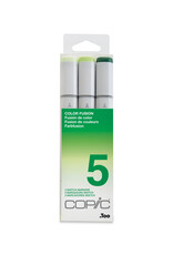COPIC COPIC Sketch Markers, Fusion #5 Set of 3