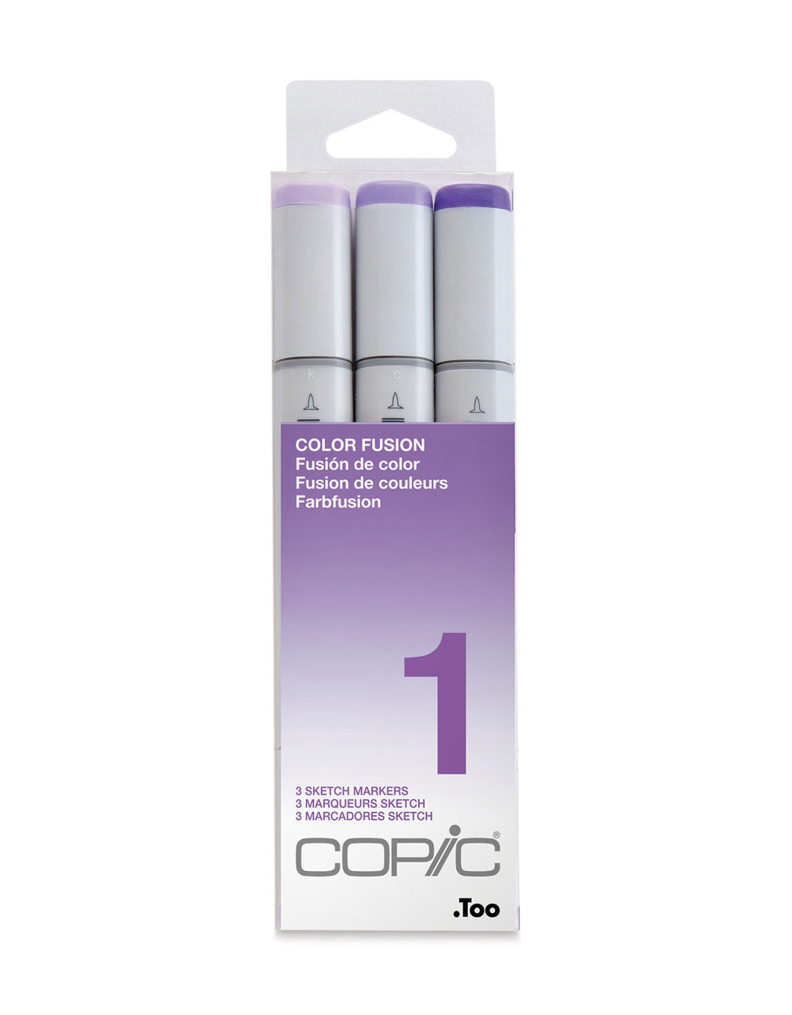 COPIC COPIC Sketch Markers, Fusion #1 Set of 3