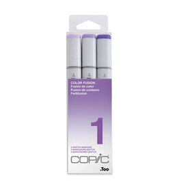 COPIC COPIC Sketch Markers, Fusion #1 Set of 3