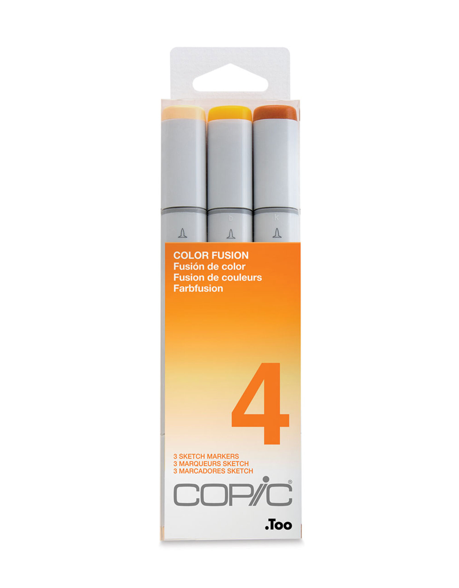 COPIC COPIC Sketch Markers, Fusion #4 Set of 3