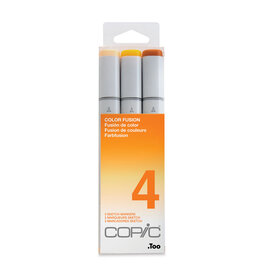 COPIC COPIC Sketch Markers, Fusion #4 Set of 3