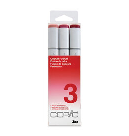 COPIC COPIC Sketch Markers, Fusion #3 Set of 3